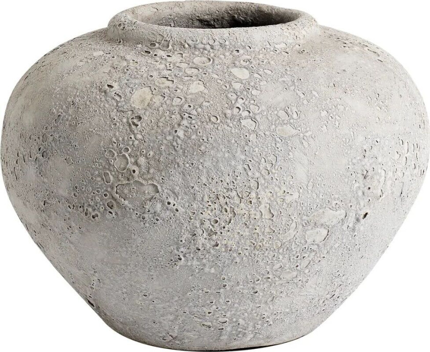 MUUBS Luna krukke Ø25 cm h18 cm Grå