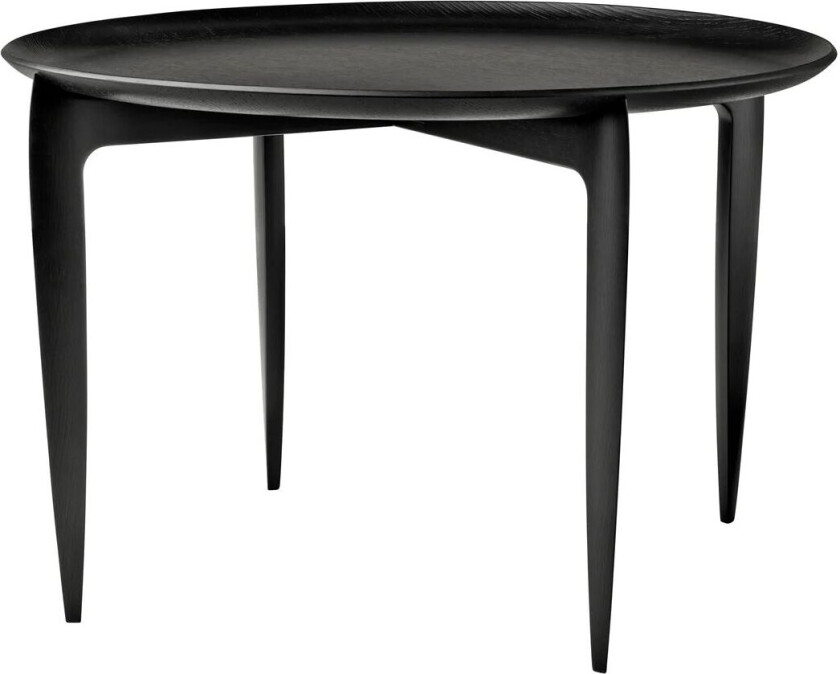 Bilde av Foldable Tray Table Ø60 cm Svart