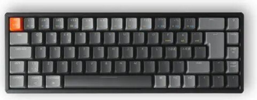 K6 G Pro Red Kablet, Trådløs Nordisk Tastatur