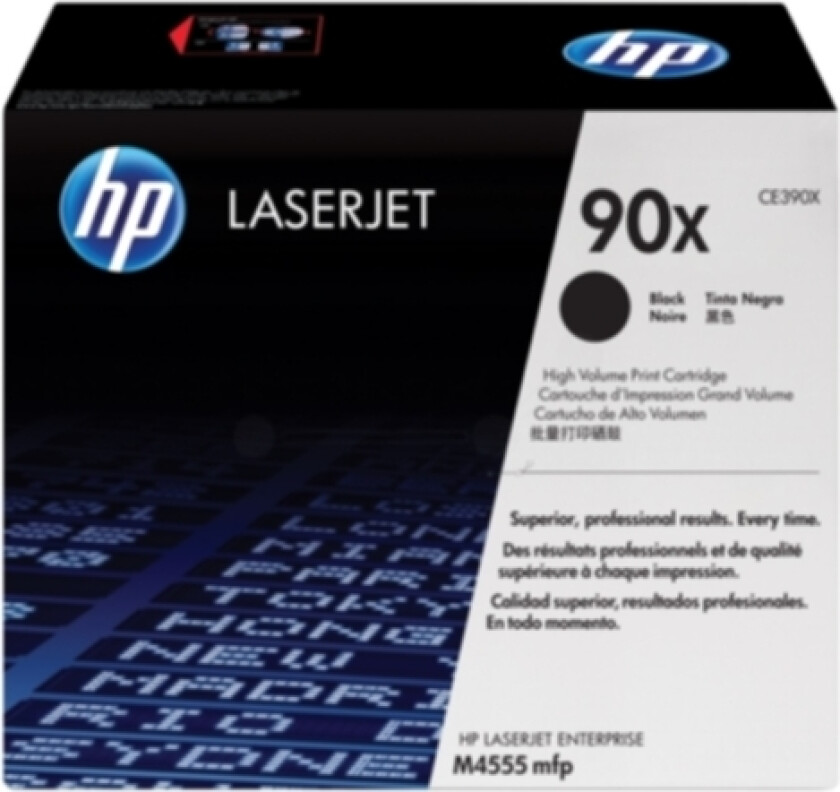 Hp Toner Svart 90x 24k - Ce390x