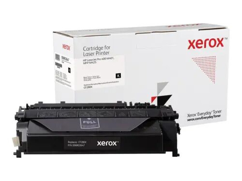 Everyday Hp Toner Svart 80x (cf280x) Ekstra Høy Kapasitet