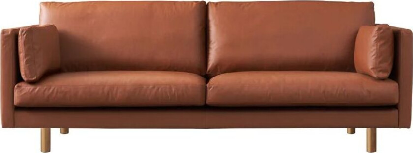 Haga 3-seters sofa Sevilla Cognac 4003-lys eik