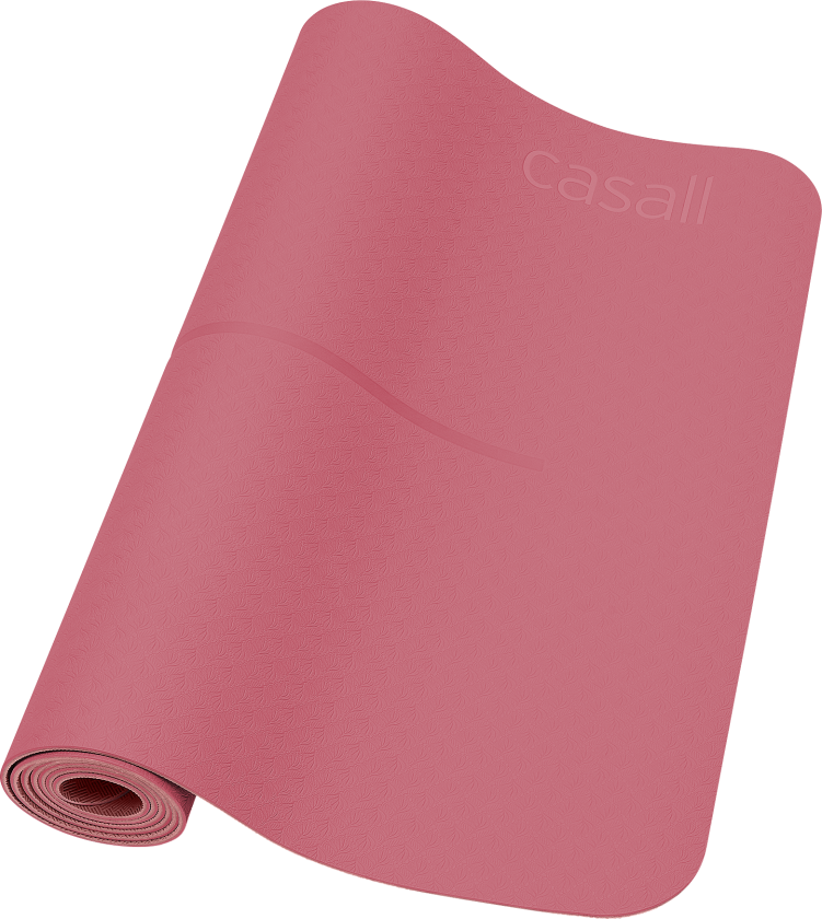 Yoga Mat Position 4 mm OneSize, Mineral Pink