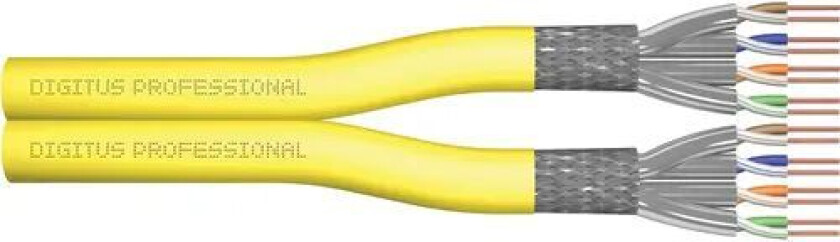 Bilde av Digitus Dk-1743-a-vh-5-ld Cat7a S/ftp 500m Yellow Cat 7a S/ftp Gul 500m