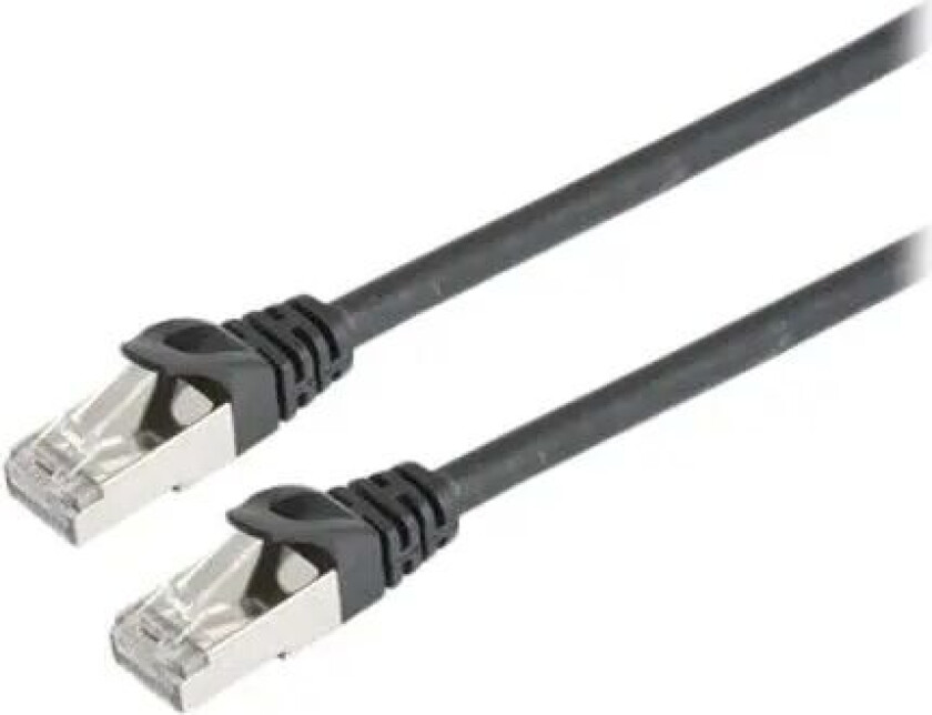 Nettverkskabel Lszh Rj-45 Rj-45 Cat 6 5m Svart