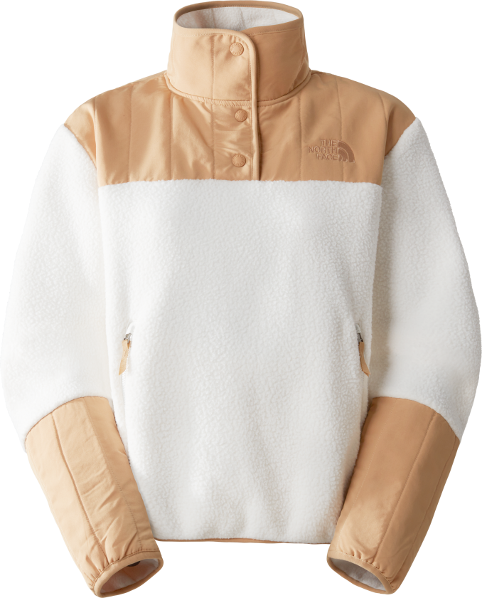 Women's Cragmont 1/4 Neck Fleece XL, Gardenia White/Almond Butter