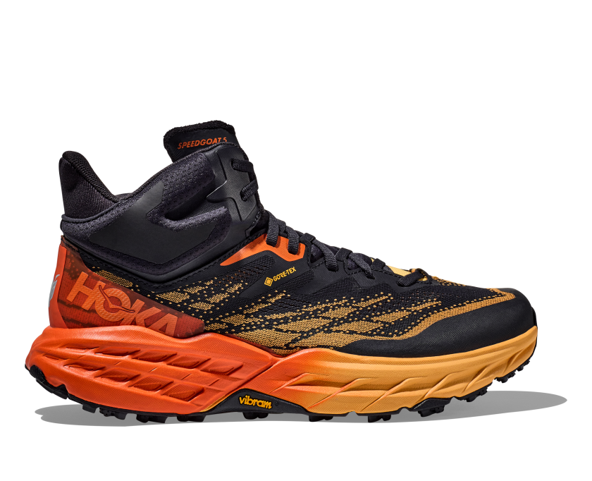 Speedgoat 5 Mid GTX Herre Blue Graphite/Amber Yellow 40