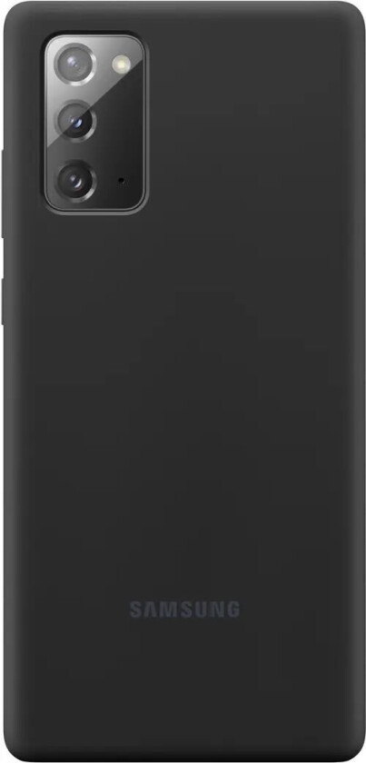 Silicone Cover Ef-pn980 Galaxy Note 20 Mystisk Svart