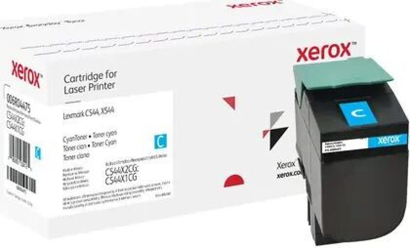 Everyday Lexmark Toner Cyan C544x2cg/c544x1cg Ekstra Høy Kapasitet