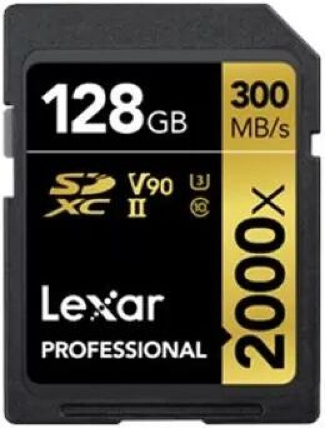 Professional 128gb Sdxc Uhs-ii Memory Card