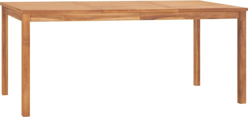 Utendørs spisebord 180x90x77 cm heltre teak