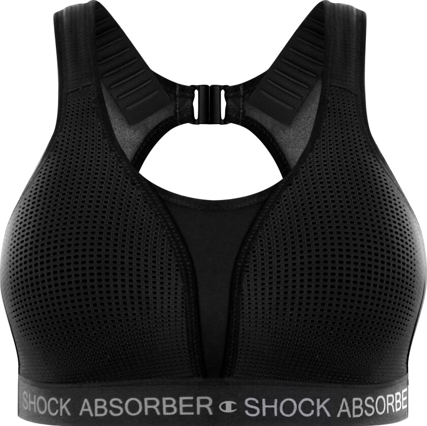Women's Ultimate Run Bra Padded 80D, Black