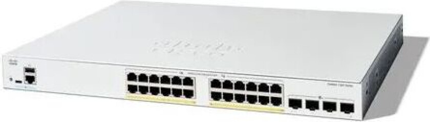 Catalyst C1200 Smart 24x1gbe 4x10gbe Sfp+ Poe 375w Switch