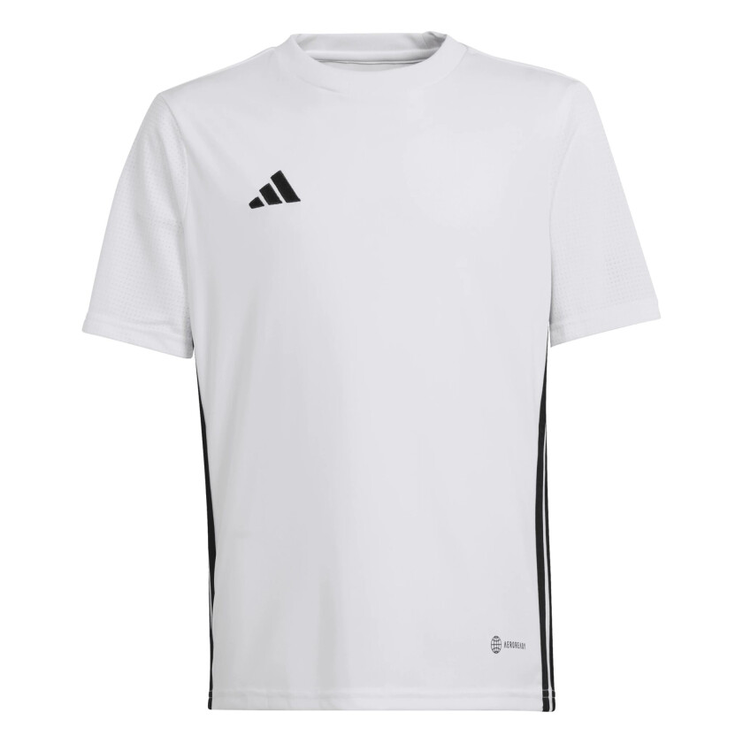 adidas Tabela 23 Jersey, fotballtrøye, t-skjorte, junior WHITE/BLACK