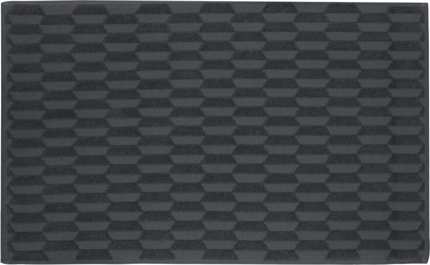 Geo baderomsmatte 50 x 80 cm Anthracite