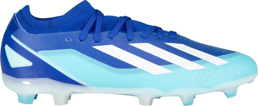 Bilde av adidas X Crazyfast.3 FG/AG / Q4 23, fotballsko gress og kunstgress, junior Bright Royal/ftwr Wh