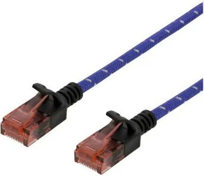 Koblingskabel Rj-45 Rj-45 Cat 6a 2m Blå