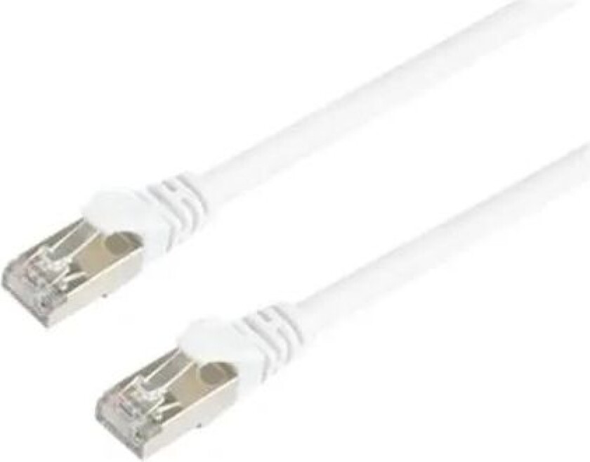 Nettverkskabel Lszh Rj-45 Rj-45 Cat 6 5m Hvit