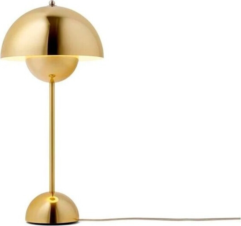 FlowerPot VP3 bordlampe Messing