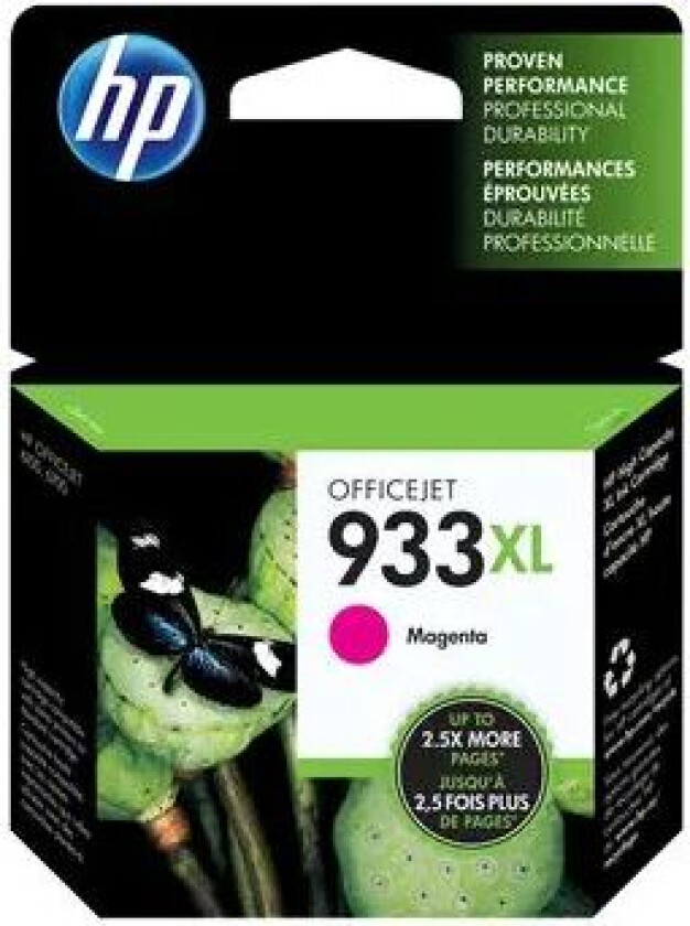 Hp Blekk Magenta 933xl - Officejet 6100/6600/6700 Premium