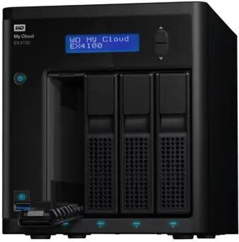 Wd My Cloud Ex4100 16tb Nas-server