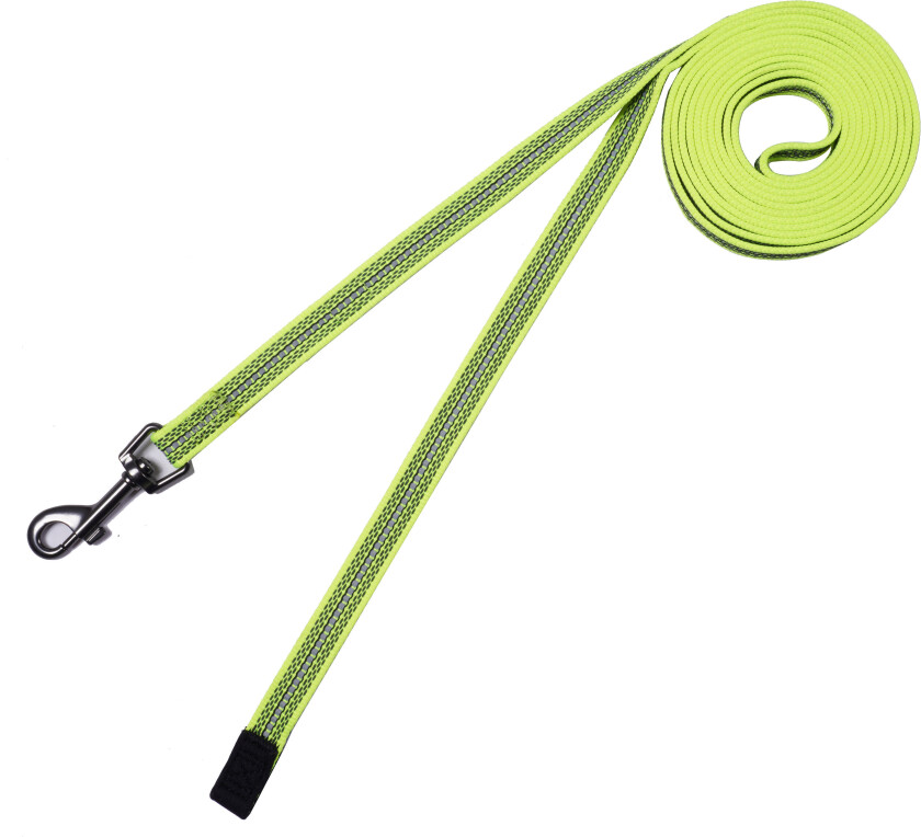 Grip Tracking Hundebåndl Gul (15mm x 1000cm)