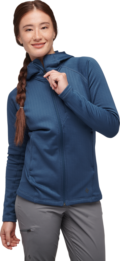 Women's Factor Hoody M, Ink Blue