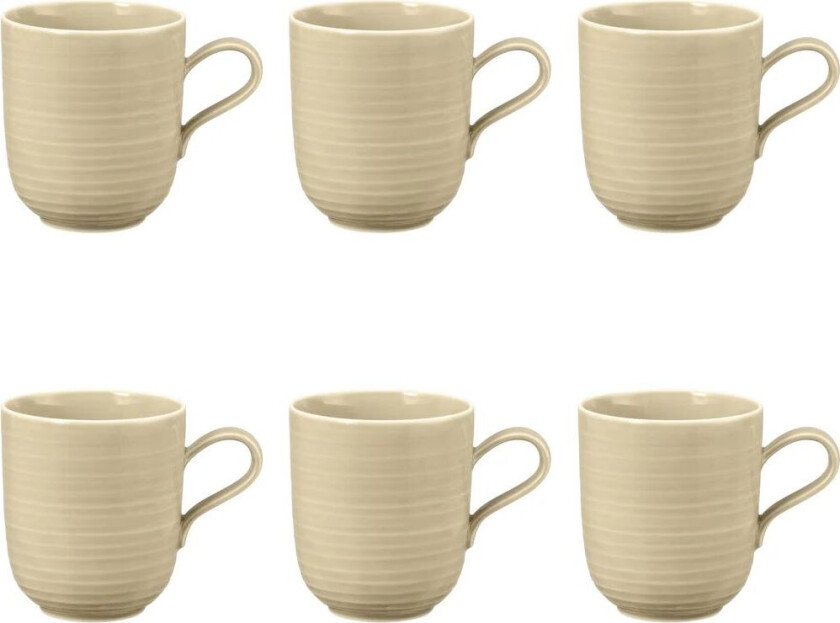 Terra kopp 40 cl 6-pakning Sand Beige