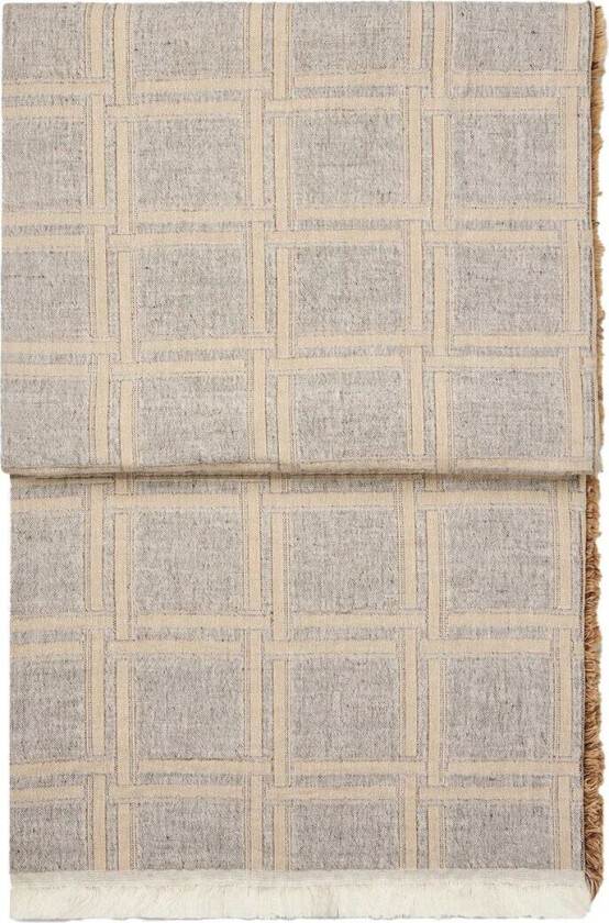 Dahlia pledd 130 x 180 cm Brown