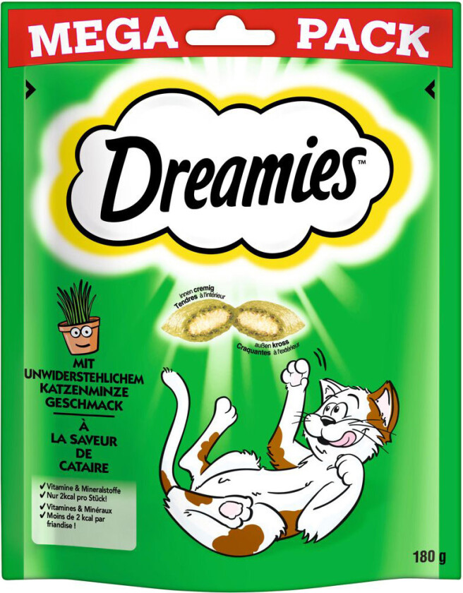 kattesnacks Big Pack - Kattemynte (180 g)