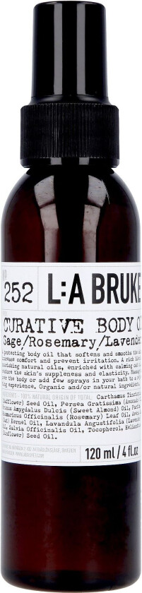 Curative Body Oil Sage/Rosemary/Lavender 120 ml