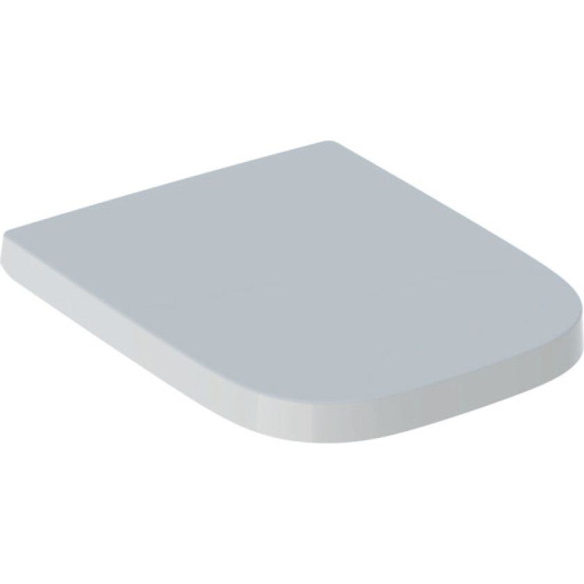 GEBERIT toalettsete softclose m/lokk duroplast hvit