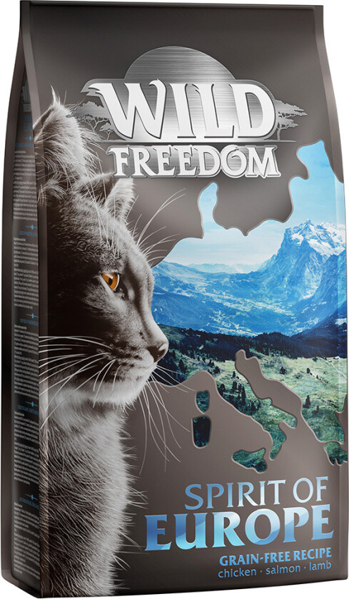 Økonomipakke Wild Freedom kattemat 3 x 2 kg - Spirit of Europe