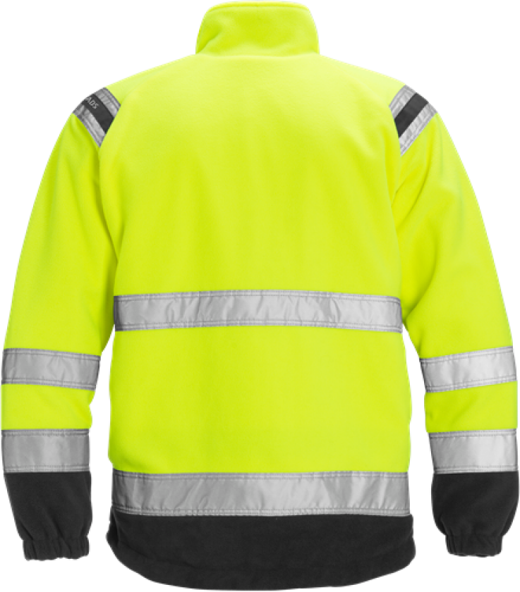 HI-VIS FLEECEJAKKE KL.3 GUL XL