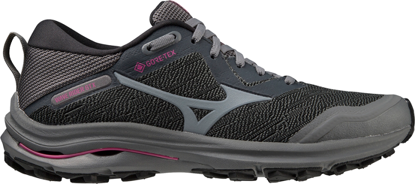 Women's Wave Rider Gore-Tex 38.5, Iron Gate/Nimbus Cloud/Fuchsia Fedora
