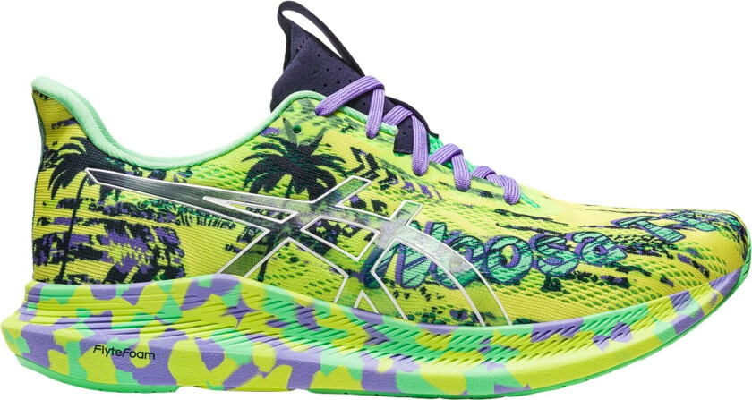 Asics Noosa Tri 14, løpesko, dame SAFETY YELLOW/MIDNIG