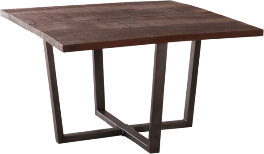 sofabord 76x76 cm Brun