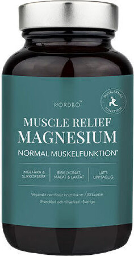 Muscle Relief magnesium - 90 Kapslar