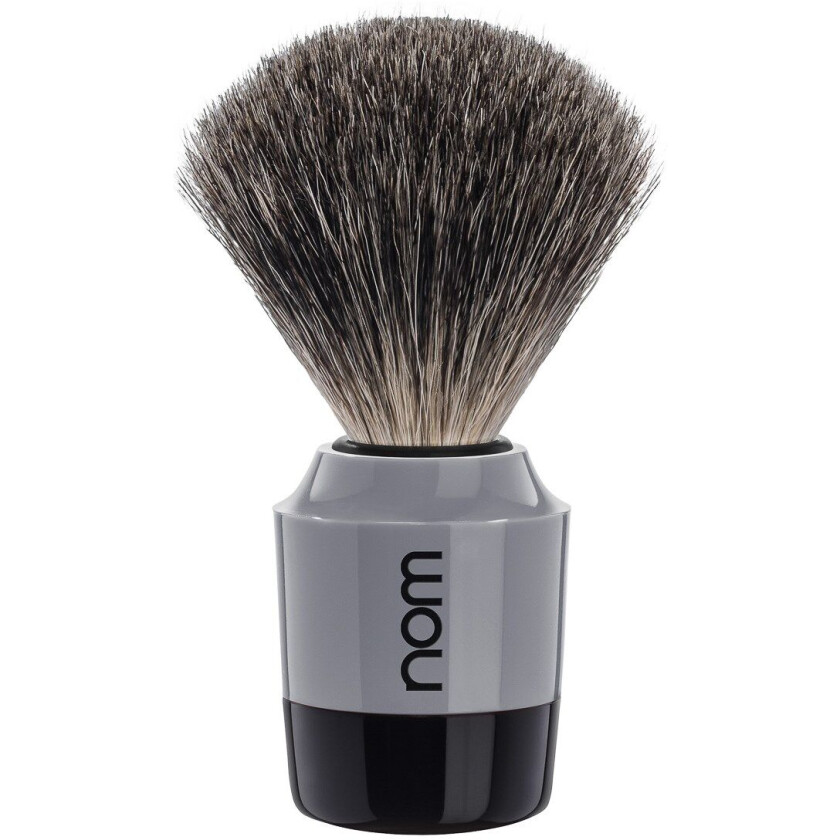 MARTEN Shaving Brush Pure Badger Black Grey Grey