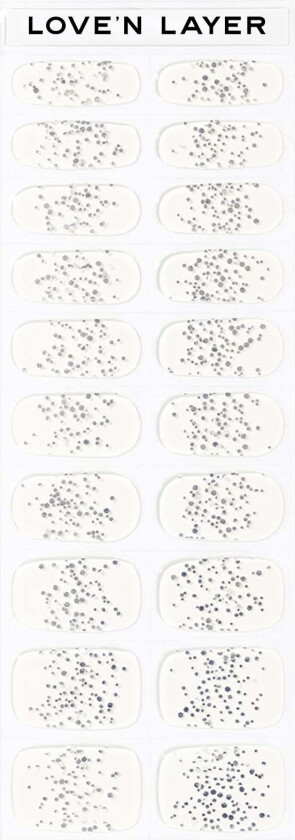 Love Note Funky Sparkle Silver