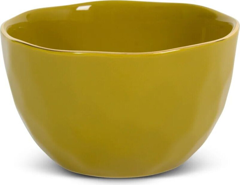 Good Morning skål 14 cm Amber green