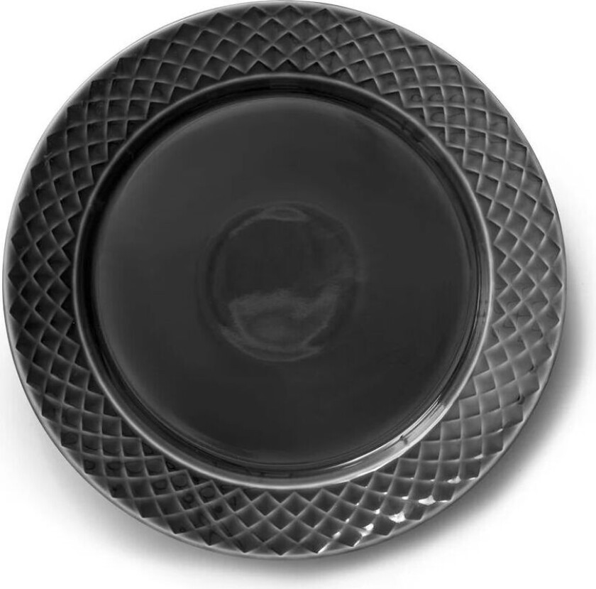 Coffee & More tallerken 27 cm Grå