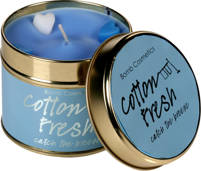 Tin Candle Cotton Fresh