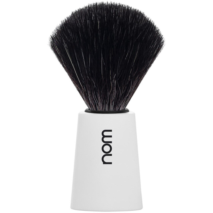 CARL Shaving Brush Black Fibre White