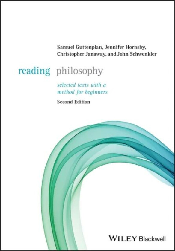 Reading Philosophy av Samuel (Birkbeck College London) Guttenplan, Jennifer (Birkbeck College London) Hornsby, Christopher (University of Southampton)