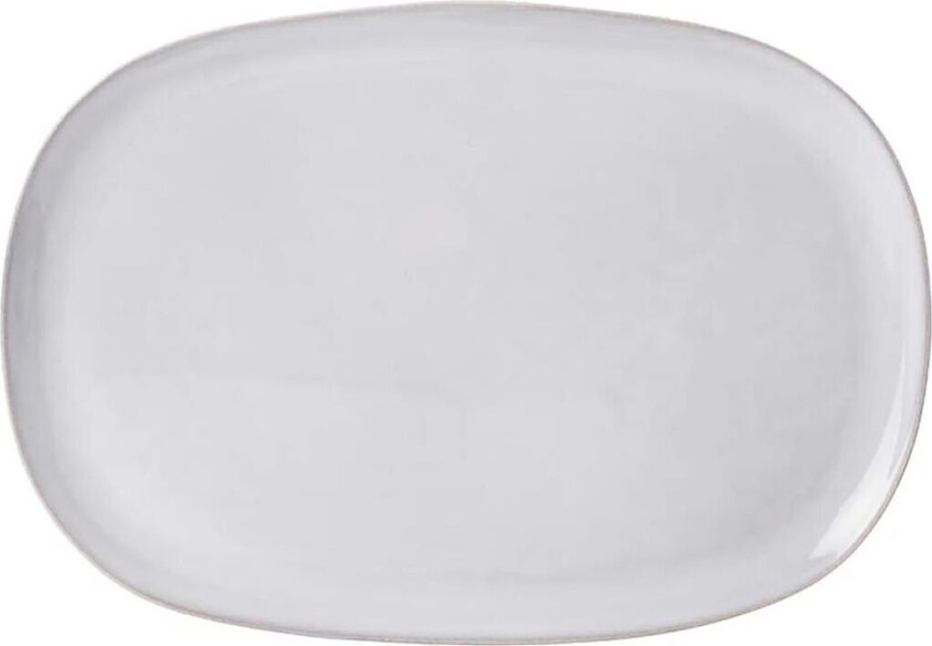 x Nosse Svelte tallerken oval 30 cm Stone