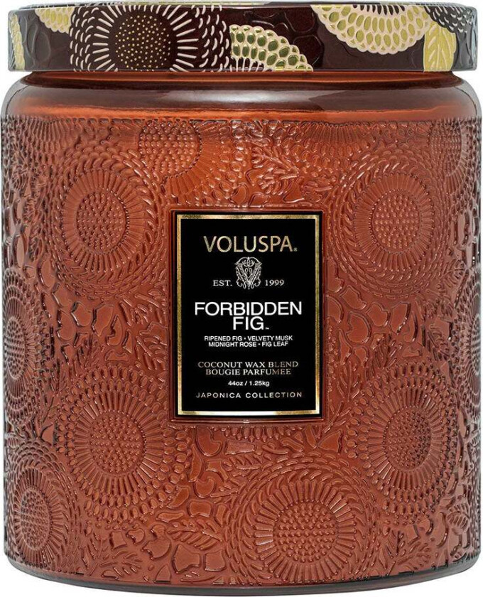 Luxe Jar Candle Forbidden Fig, 1250 g  Duftlys