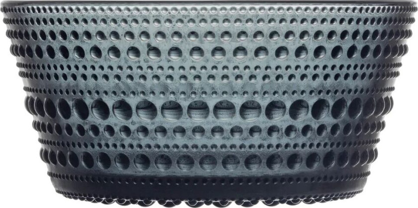 iittala Kastehelmi skål Mørkegrå