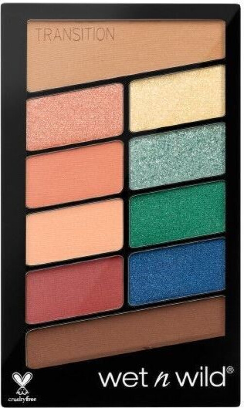 Wet N Wild Color Icon 10-Pan Eyeshadow Palette Stop Playing Safe