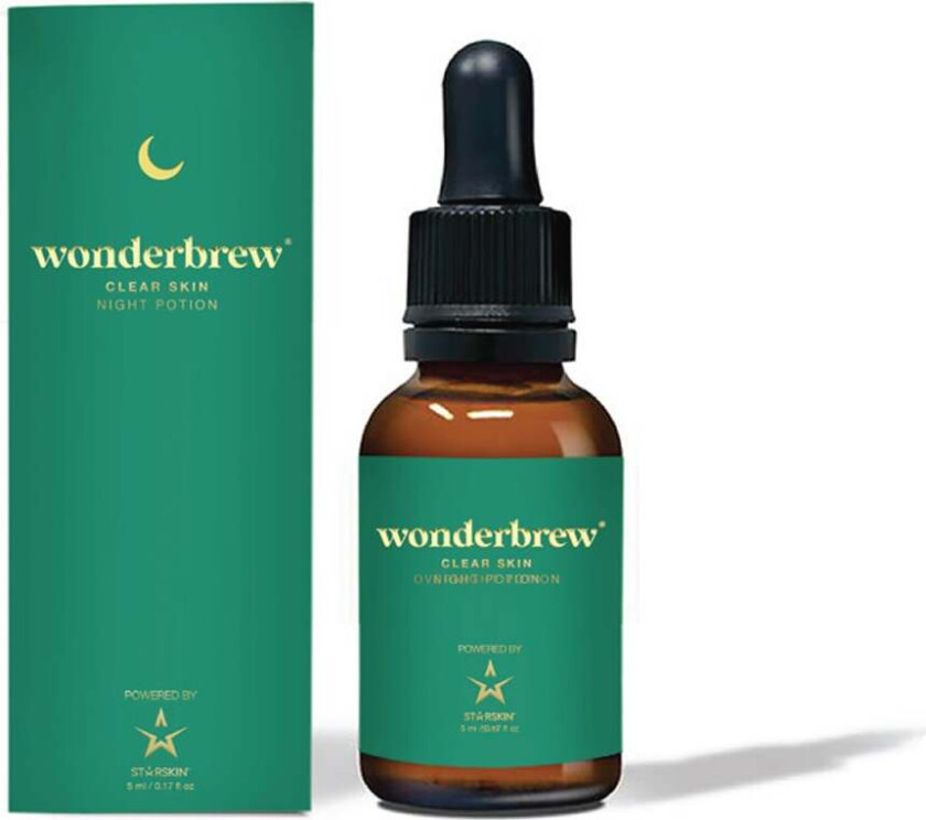 Starskin Wonderbrew Clear Skin Night Serum, 5 ml Starskin Ansiktsserum
